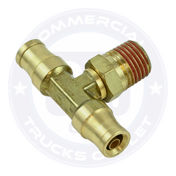 NP72SW-6-4 PUSH-ON MALE SWIVEL BRANCH TEE 3/8 X 1/4