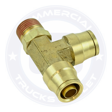 26A81X-0225X8X6 PUSH-ON MALE SWIVEL RUN TEE 1/2 X 3/8