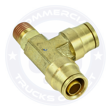 26A81X-0225X8X4 PUSH-ON MALE SWIVEL RUN TEE 1/2 X 1/4