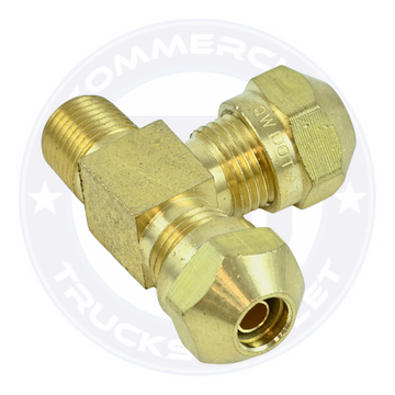 N71-4-2 AIR BRAKE MALE RUN TEE 1/4 X 1/8