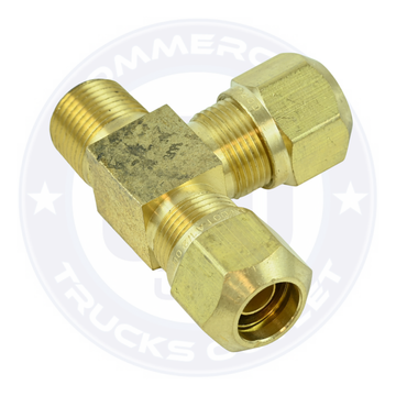 N71-8-6 AIR BRAKE MALE RUN TEE - 1/2 X 3/8