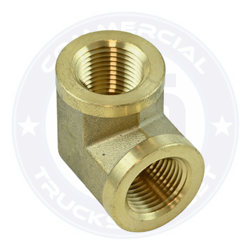 BP100-6 90° FEMALE ELBOW ADAPTER 3/8 ( AIR BRAKE FITTINGS )