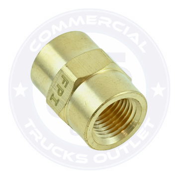 BP103-2 FEMALE BRASS COUPLING 1/8 ( AIR BRAKE FITTINGS )