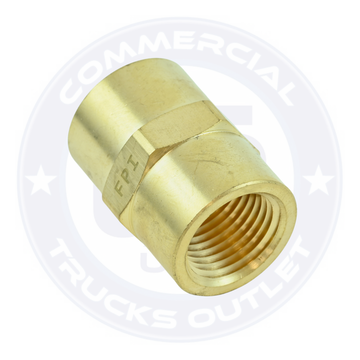 BP103-8 FEMALE BRASS COUPLING 1/2 ( AIR BRAKE FITTINGS )