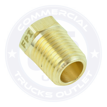 BP110-4-2 BRASS REDUCER BUSHING 1/4 X 1/8 ( AIR BRAKE FITTINGS )