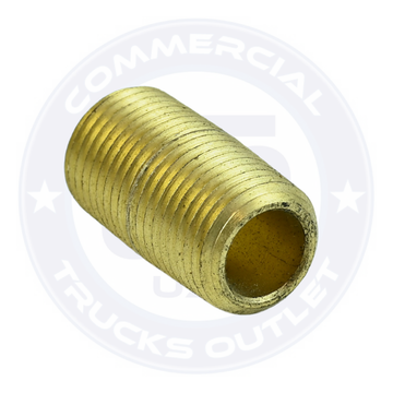 BP112-2 BRASS CLOSE NIPPLE 1/8 ( AIR BRAKE FITTINGS )