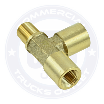 BP127-2 BRASS STREET TEE 1/8 ( AIR BRAKE FITTINGS )