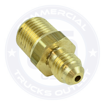 F48-2-2 FLARED MALE CONNECTOR 1/8 X 1/8 ( AIR BRAKE FITTINGS )