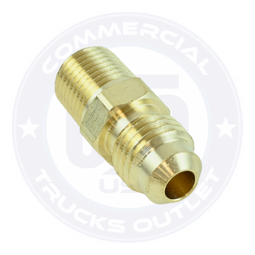 F48-4-2 FLARED MALE CONNECTOR 1/4 X 1/8 ( AIR BRAKE FITTINGS )