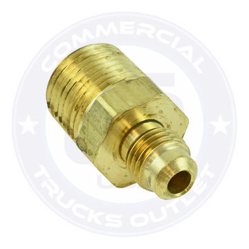 F48-4-6 FLARED MALE CONNECTOR 1/4 X 3/8 ( AIR BRAKE FITTINGS )