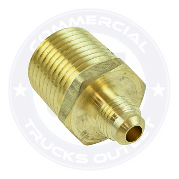 F48-4-8 FLARED MALE CONNECTOR 1/4 X 1/2 ( AIR BRAKE FITTINGS )