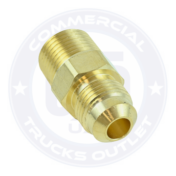 F48-6-6 FLARED MALE CONNECTOR 3/8 X 3/8 ( AIR BRAKE FITTINGS )