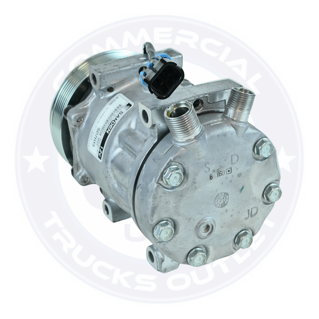 COMPRESOR DE A/C OEM SANDEN 4883