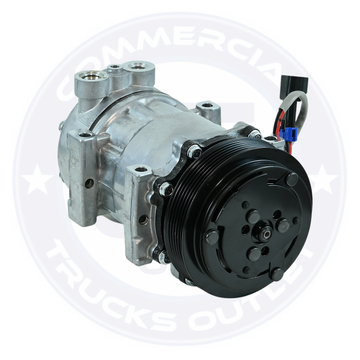CO4040CTO A/C COMPRESSOR, SD7H15, 12V, 8-GROOVE, 125 MM PULLEY