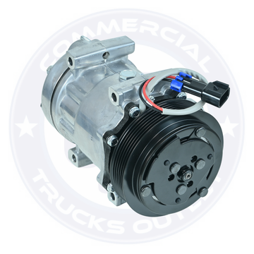 CO4546CTO A/C COMPRESSOR, SD7H15, 12V, 6-GROOVE, 125 MM PULLEY