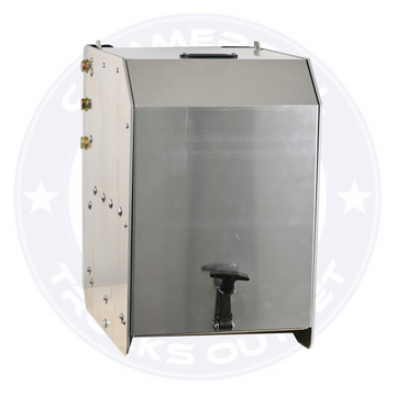 BB2928 ALUMINUM BATTERY BOX, 4-BATTERY CAPACITY