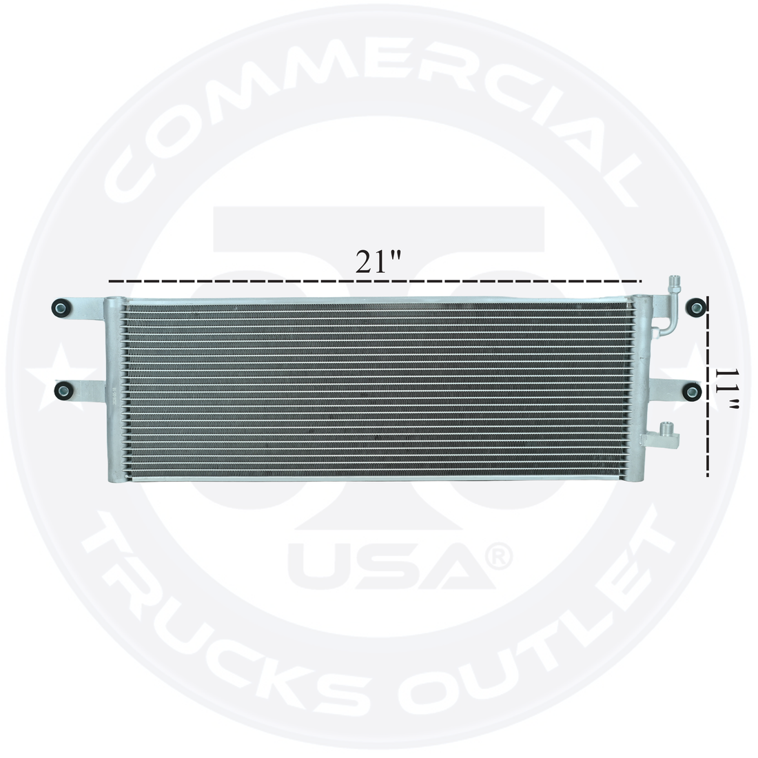 CN344801 A/C PARALLEL FLOW CONDENSER FOR FREIGHTLINER FLD120, CLASSIC XL