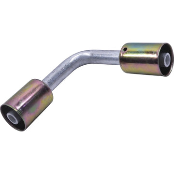 Accesorio de empalme de aluminio de 90º con bloqueo de talón n.° 8