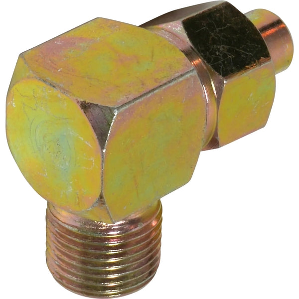 Accesorio de compresor de acero de 90º n.º 8