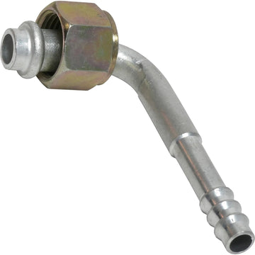 Accesorio dentado con junta tórica hembra de aluminio de 90º 8FOR-6BB-90 n.° 8 a 6