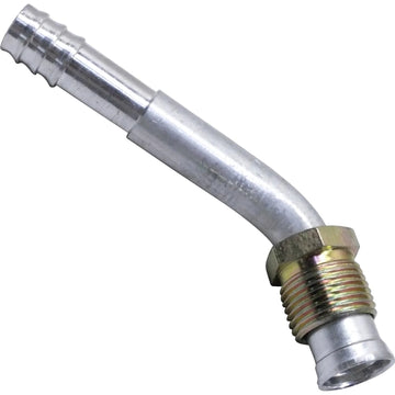 Accesorio de inserción de aluminio con junta tórica macho de 45º, 10MI0-10BB, 45, n.º 10