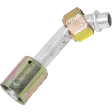 Accesorio de bloqueo de talón con junta tórica macho de aluminio de 45º 10FOR-10BL 45 n.º 10