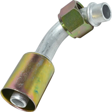 Accesorio de aluminio con junta tórica macho de 90º para bloqueo de talón 10FOR 10BL 90 n.º 10