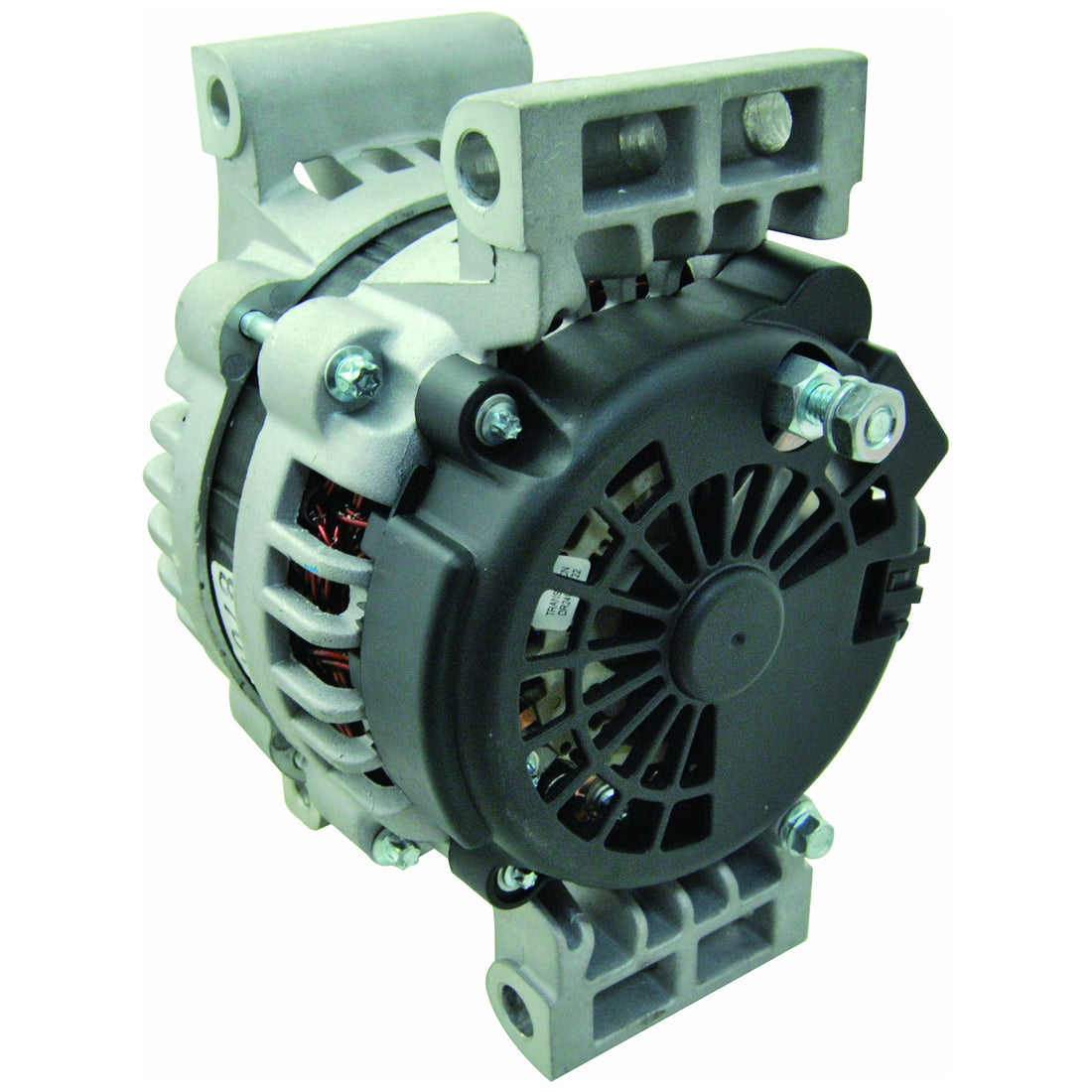 8707N ALTERNADOR -24SI 12V 160A CW PAD MOUNT C/SENTIDO REMOTO C/CONECTOR I & R TERMINALES