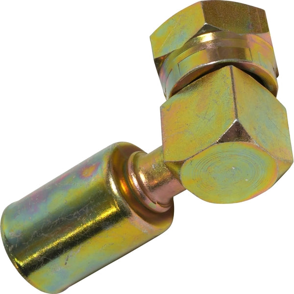 Steel 90º Tube-O Beadlock Fitting FTO-8BL STL 90