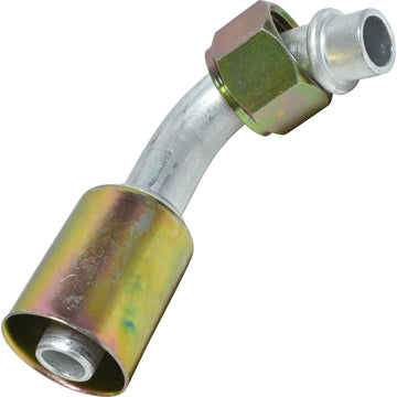 Accesorio de aluminio con junta tórica macho de 90º para bloqueo de talón 10FOR 10BL 90 n.º 10