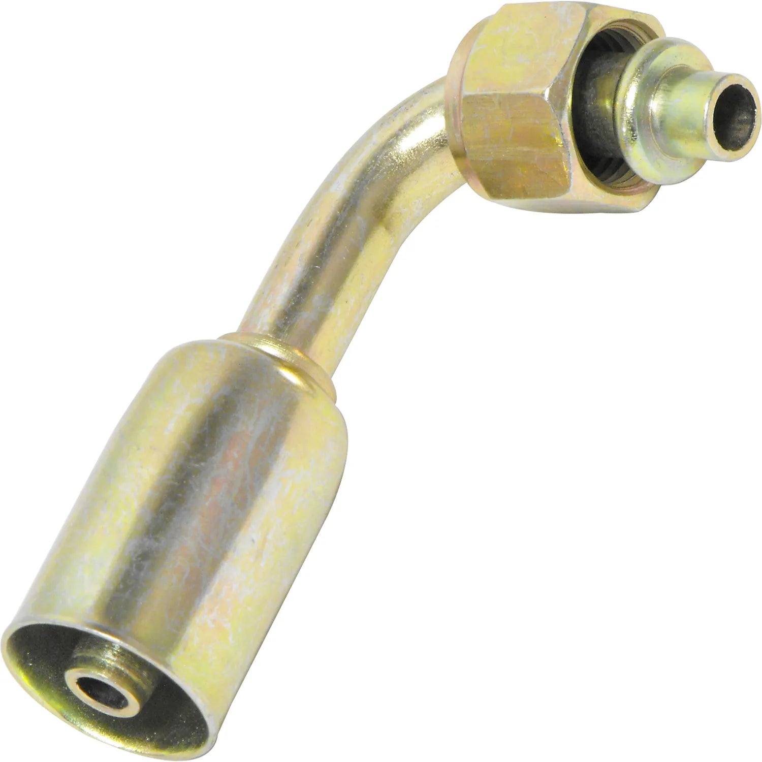 Accesorio de acero con junta tórica hembra de 90º y talón cerrado 6 PARA LP 6SB 90 STL n.º 6