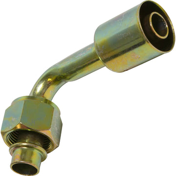 Accesorio de acero con junta tórica hembra de 90º para STL BL 90 12 12 n.º 12