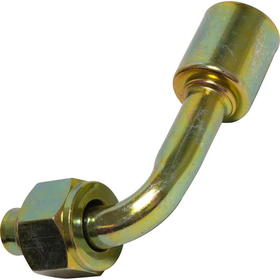 Accesorio de acero con junta tórica hembra de 90º para STL BL 90 12 12 n.º 12