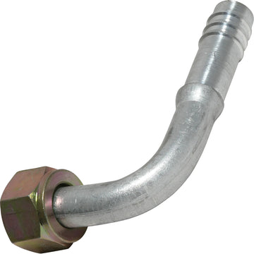 Accesorio de espiga de junta tórica hembra de aluminio de 90º 8 PARA 10BB 90 N.° 8 A 10