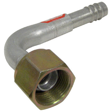 Accesorio dentado con junta tórica hembra de aluminio de 90º 12FOR-10BB 90 n.° 12 a 10