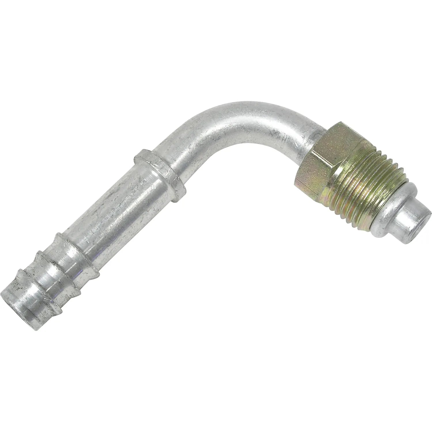 Accesorio dentado con junta tórica macho de aluminio de 90º 6MOR-8BB 90 n.° 6 a 8