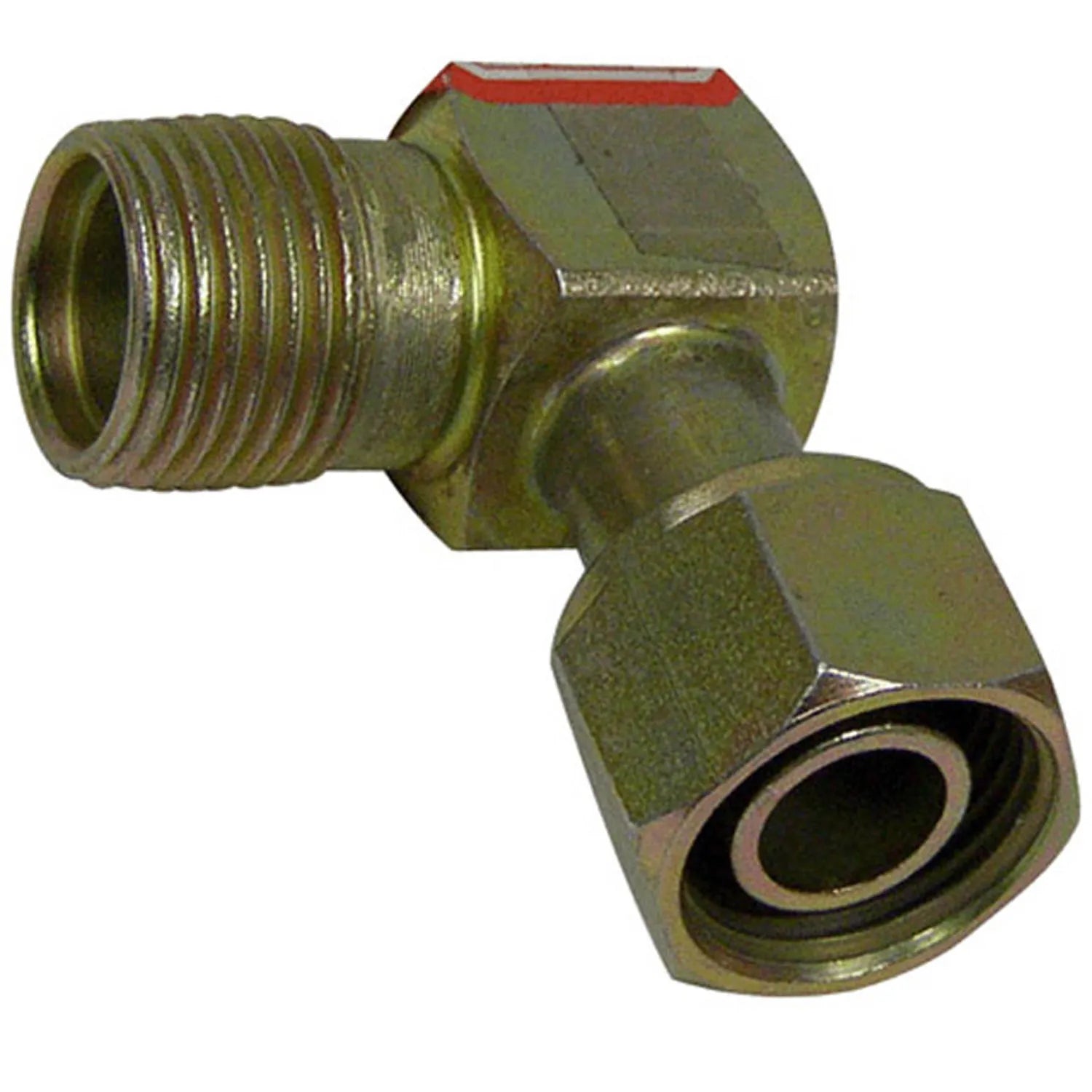 Accesorio de compresor de acero de 90º n.º 10