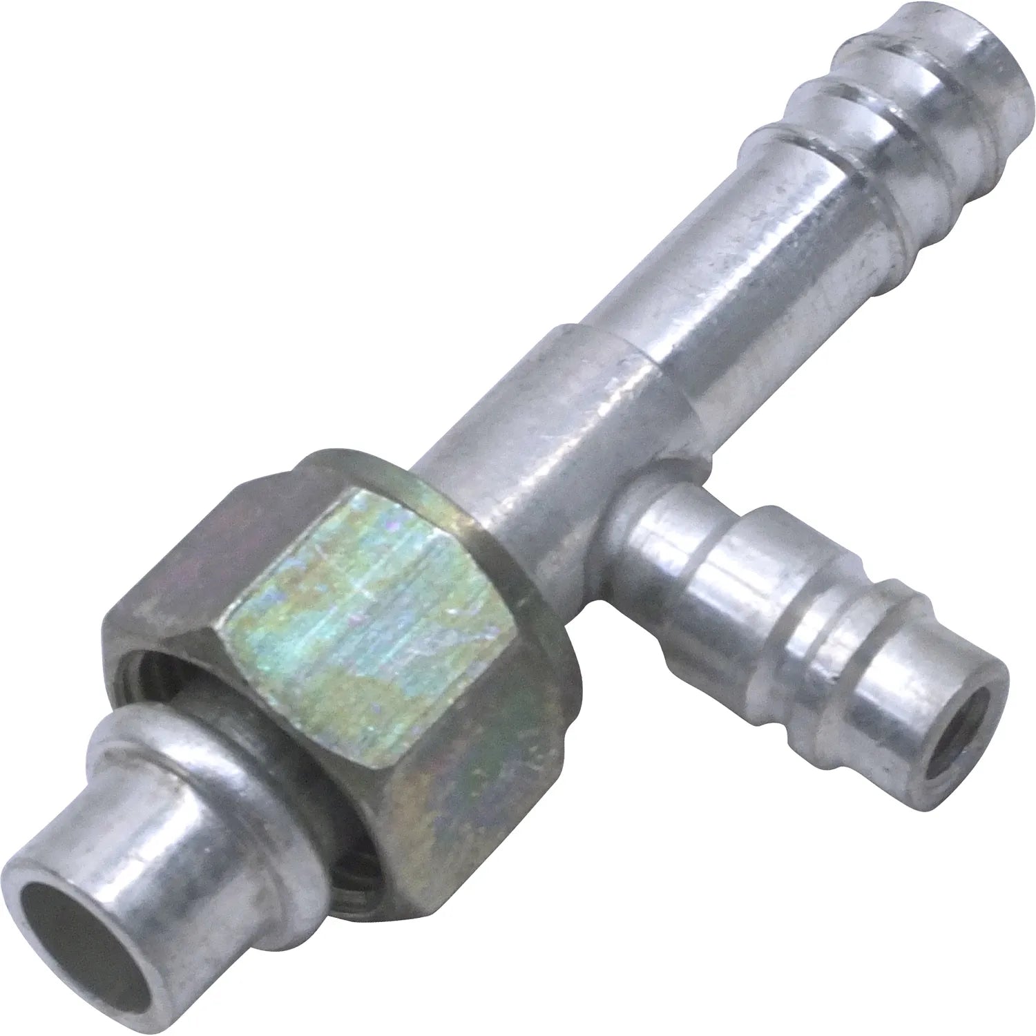 Junta tórica hembra de aluminio con puerto de servicio 10FOR-10BB STRSV R134 n.º 10