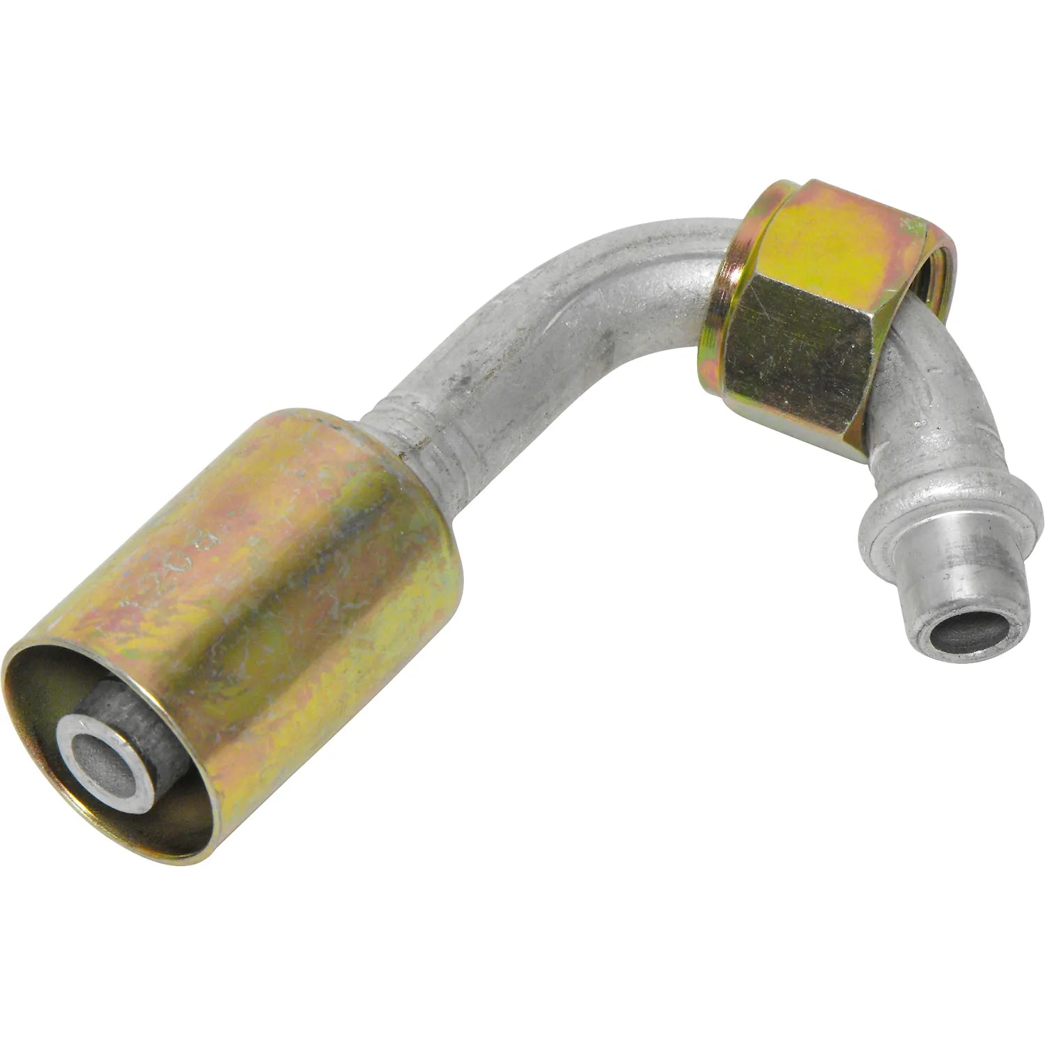 Accesorio de bloqueo de talón con junta tórica hembra de aluminio de 120º 8FOR-8BL 135º n.º 8